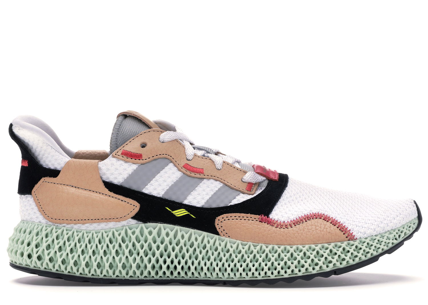 Кецове и обувки adidas Originals ZX4000 4D Hender Scheme White Розово | F36048, 0