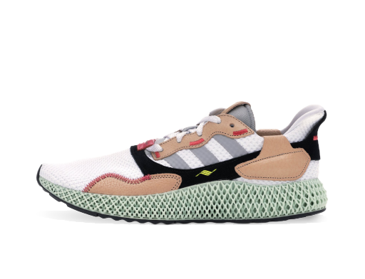 Кецове и обувки adidas Originals ZX4000 4D Hender Scheme White Розово | F36048