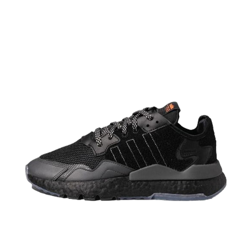 Кецове и обувки adidas Originals Nite Jogger Core Black Velcro Черно | FW4279