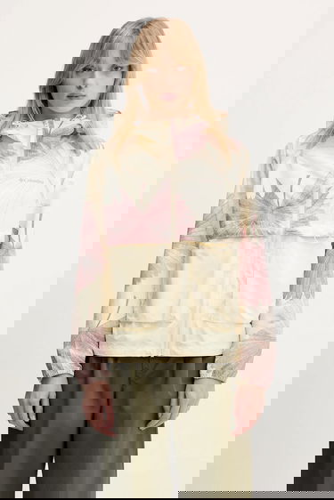 Ветровка Columbia Lightweight Patterned Hooded Jacket Spire Valley Многоцветен | 2116491, 0