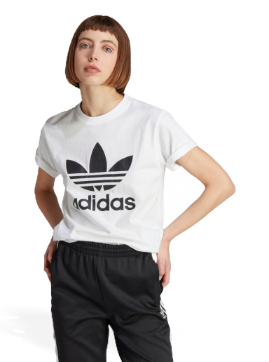 Тениска adidas Originals Adicolor Classics Trefoil Tee Бяло | IK4036