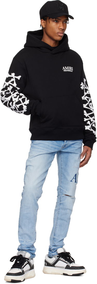 Кецове и обувки AMIRI AMIRI MA Quad Debossed Nubuck MA-1 Бяло | AMFOSR1121, 4