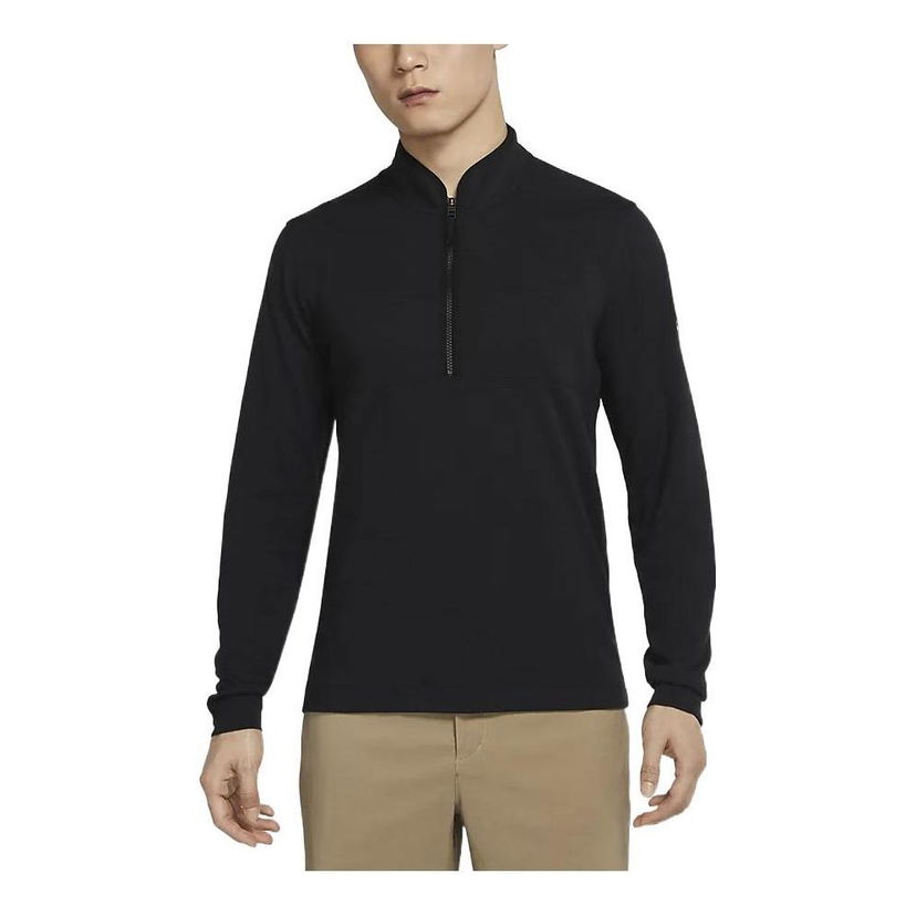 Пуловер Nike DRI-FIT Zip Top Черно | DJ5475-010