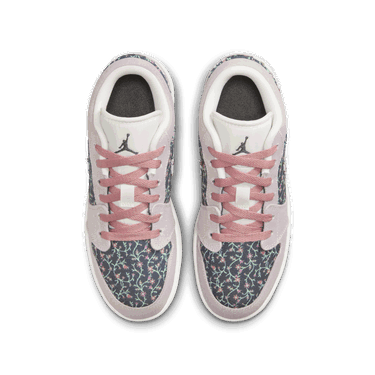 Кецове и обувки Jordan Air Jordan 1 Low SE "Canvas Floral" GS Розово | FJ3445-001, 4