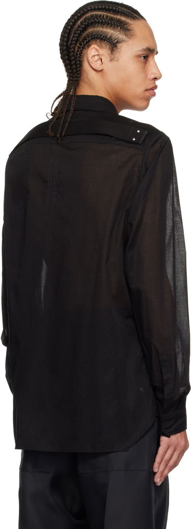 Риза Rick Owens Rick Owens Hollywood Fogpocket Shirt Черно | RU01E5237 CV, 2