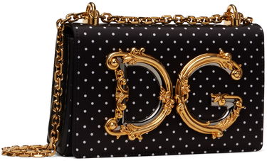 Чанта през рамо Dolce & Gabbana Medium 'DG' Shoulder Bag Черно | BB6498AV885, 1