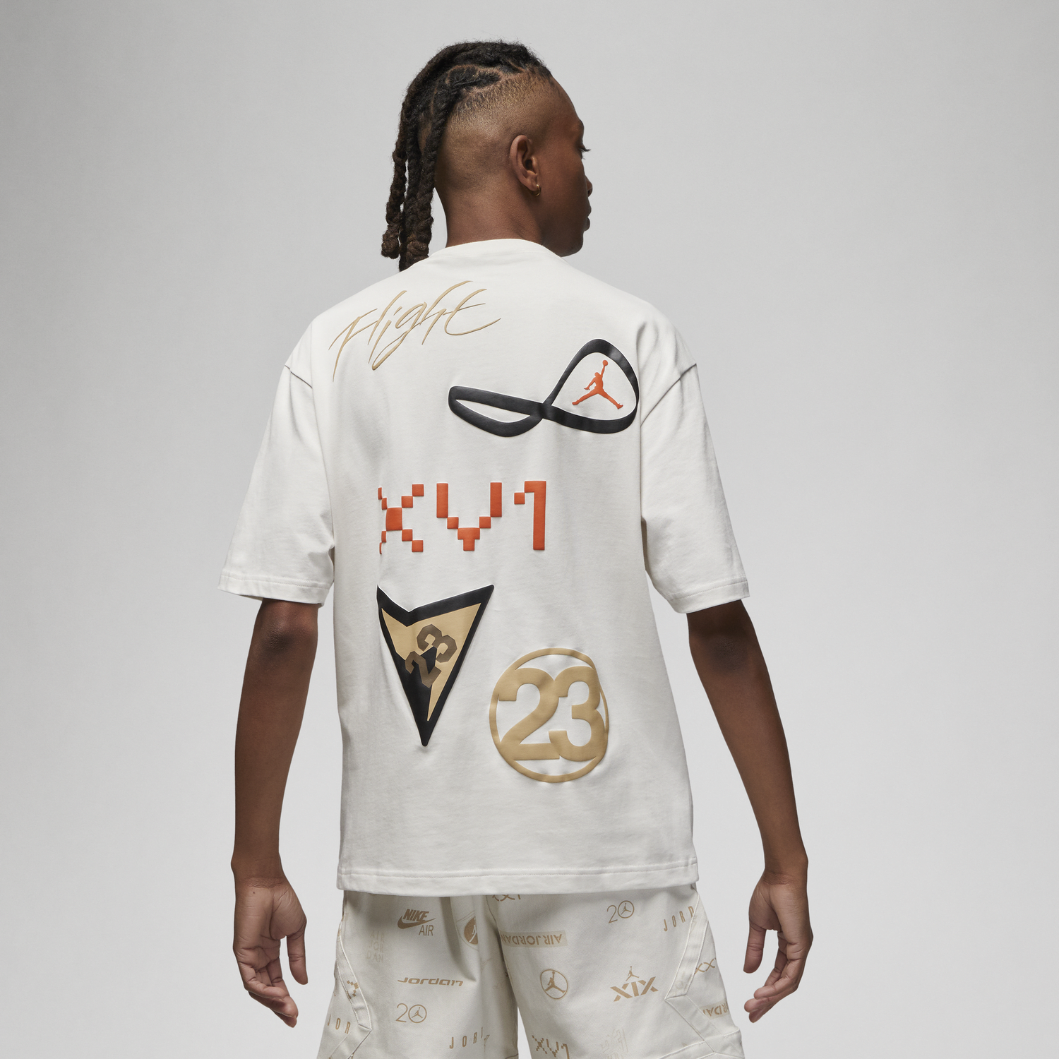 Тениска Jordan Air Flight Heritage 85 Graphic T-Shirt Бяло | DX9561-030, 1