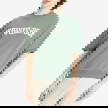 Тениска BEAMS BEAMS Men's Whistler Print Short Sleeve Sweatshirt Зелено | 1103-0054-146-65, 2