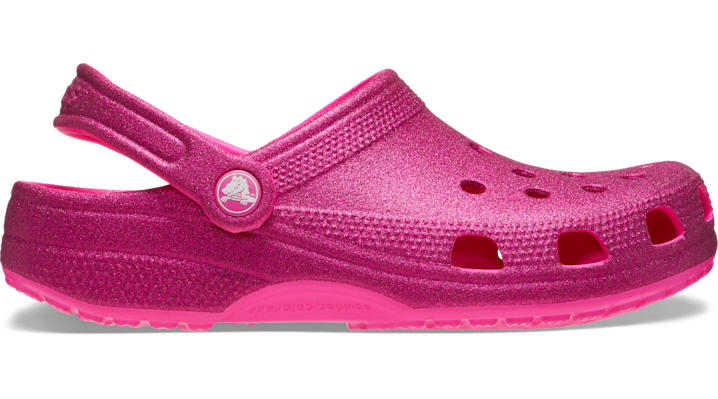 Кецове и обувки Crocs Classic Glitter Clogs Pink Crush Розово | 205942-6TW, 0