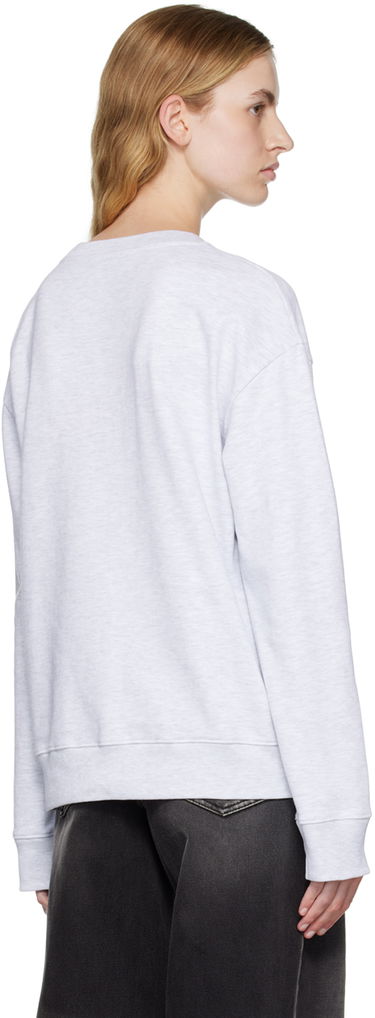 Пуловер We11done We11done Crewneck Sweatshirt with Graphic Print Сиво | WD-TS3-22-765-U-GY, 2