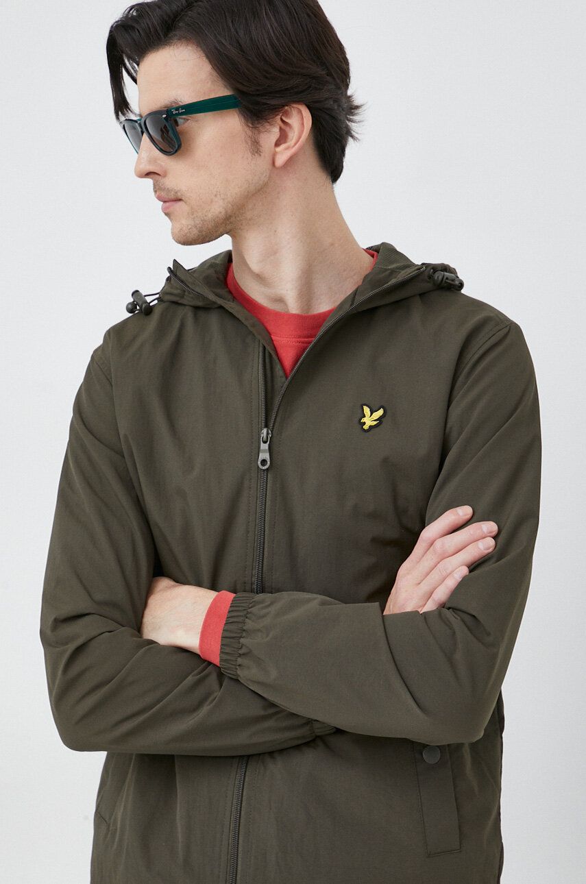 Ветровка Lyle & Scott Zip Through Hooded Jacket Кафяво | JK464V.W485, 0
