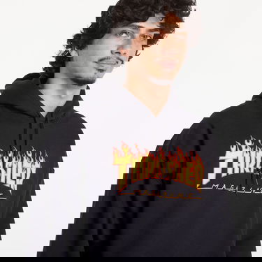 Суитчър Thrasher Flame Logo Hoodie Черно | 113102BK, 1