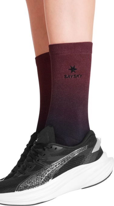 Чорапи Saysky Saysky Drip Dye High Socks Бургунди | ouaso201c1036-ouaso201c1036, 0