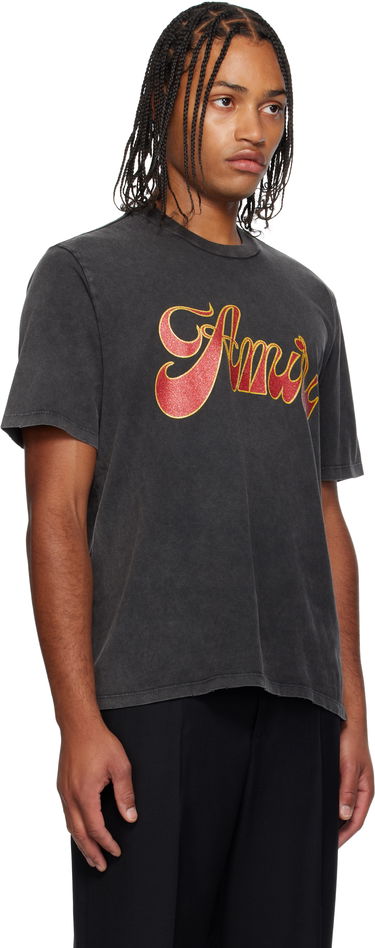 Тениска AMIRI Groovy T-Shirt by AMIRI Черно | AMJYTE1246, 4