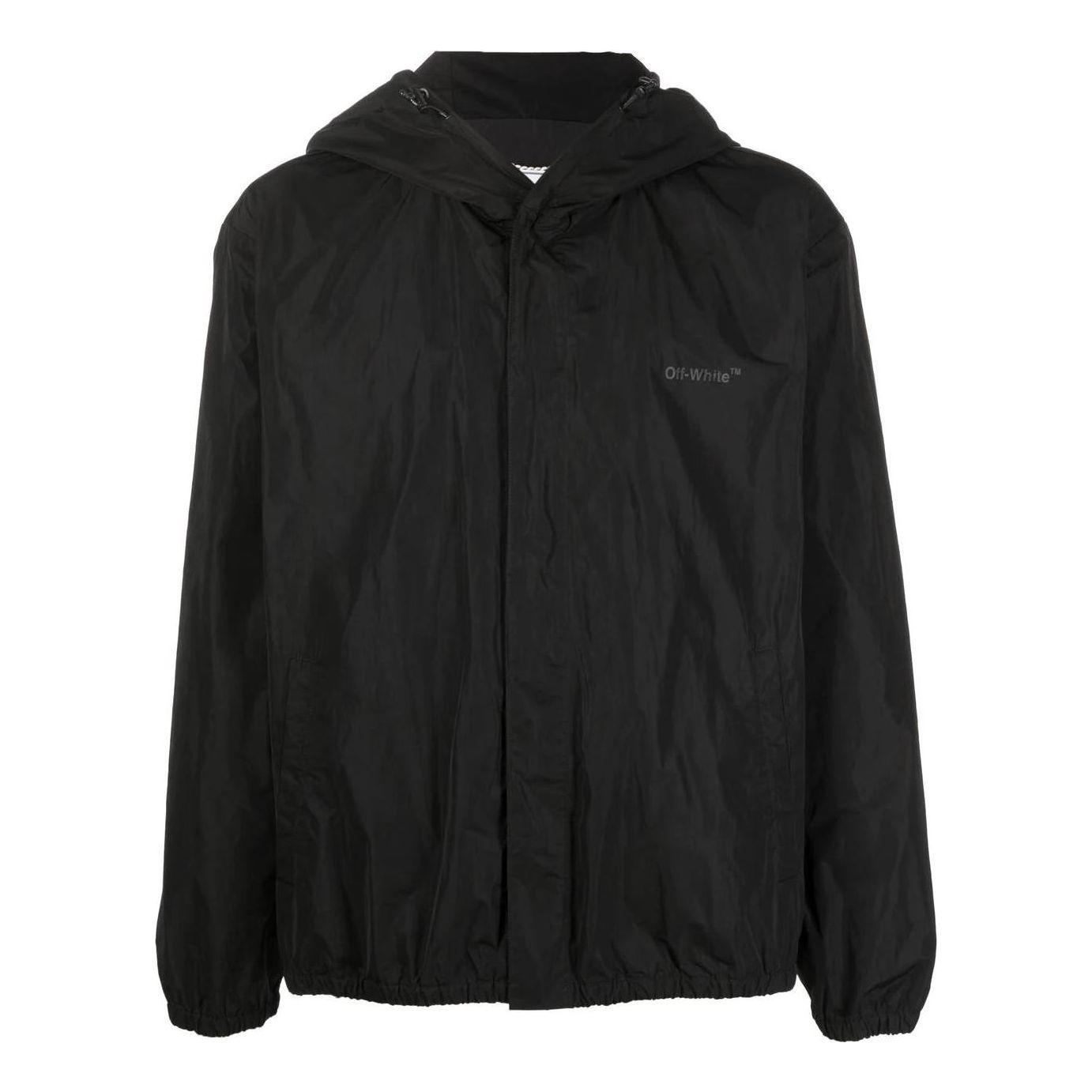Ветровка Off-White Off-White FW22 Classic Logo Hooded Jacket Черно | OMEB035C99FAB0011010, 0