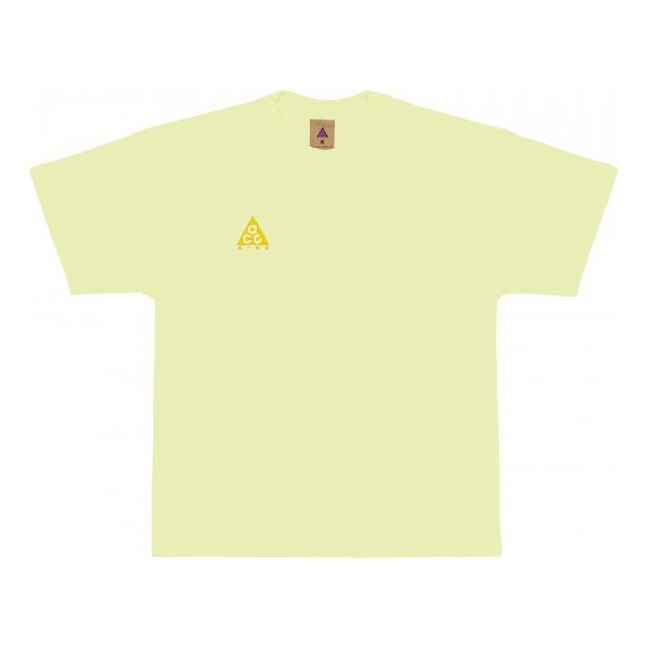 Тениска Nike ACG ACG Small Logo T-Shirt Жълто | BQ7343-335