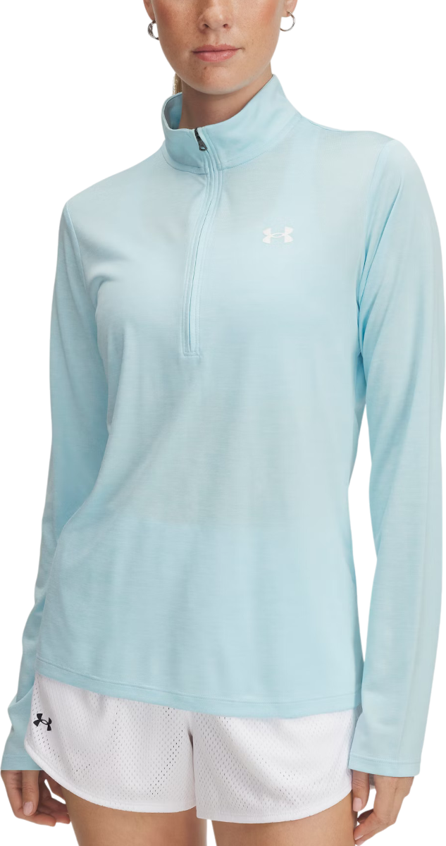 Тениска Under Armour Under Armour Tech 1/2 Zip Twist Top Тюркоазено | 1384225-494