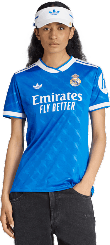 Фланелка adidas Originals Real Madrid 3rd Jersey 2025/26 Синьо | jn8908, 4