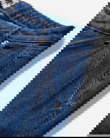 Дънки OpéraSPORT Rose Straight Denim Pants Синьо | K1FW25  5, 4