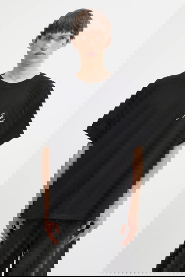 Тениска Rhude Classique Raglan Cotton T-Shirt Черно | RHFW25TT09012, 2