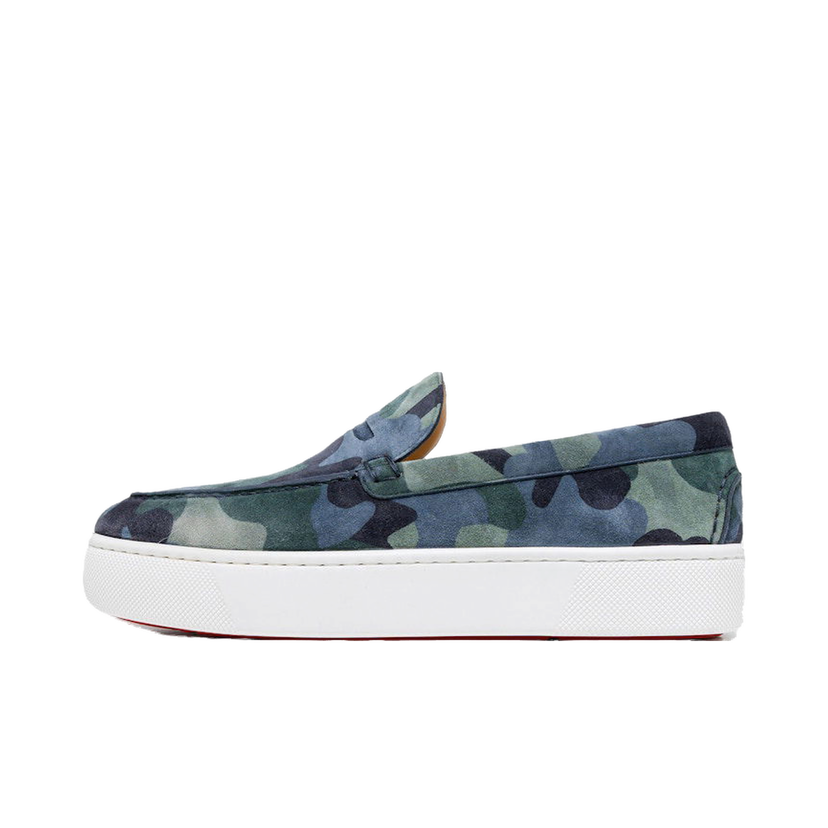 Кецове и обувки Christian Louboutin Louboutin Paqueboat Flat Синьо | 1220130