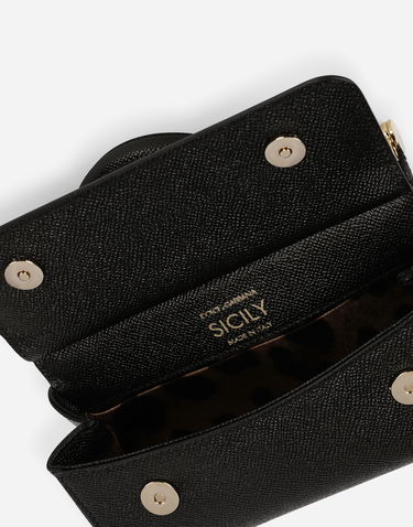 Дамска чанта Dolce & Gabbana Small Sicily Handbag Черно | BB7116AY4018S488, 3