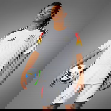 Фланелка adidas Performance Germany 2024 Authentic Бяло | IZ1620, 3
