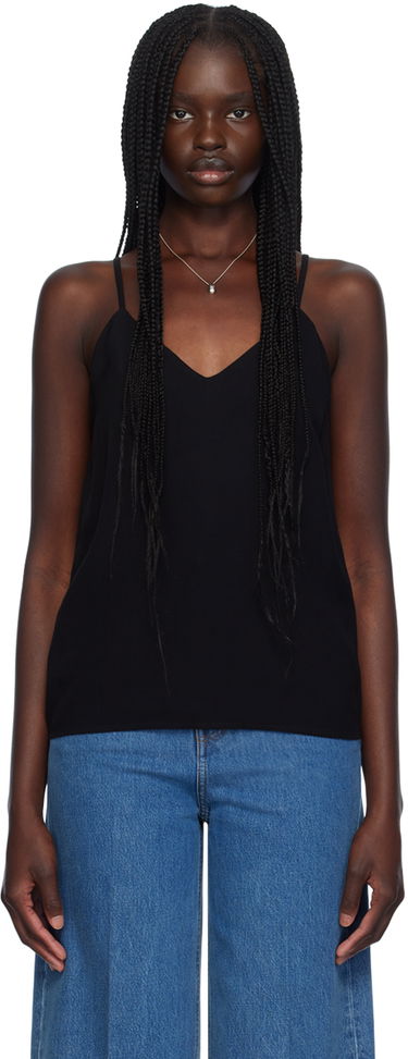 Потник TOTEME TOTEME V-Neck Camisole Черно | 243-WRT0334-FB0020, 0