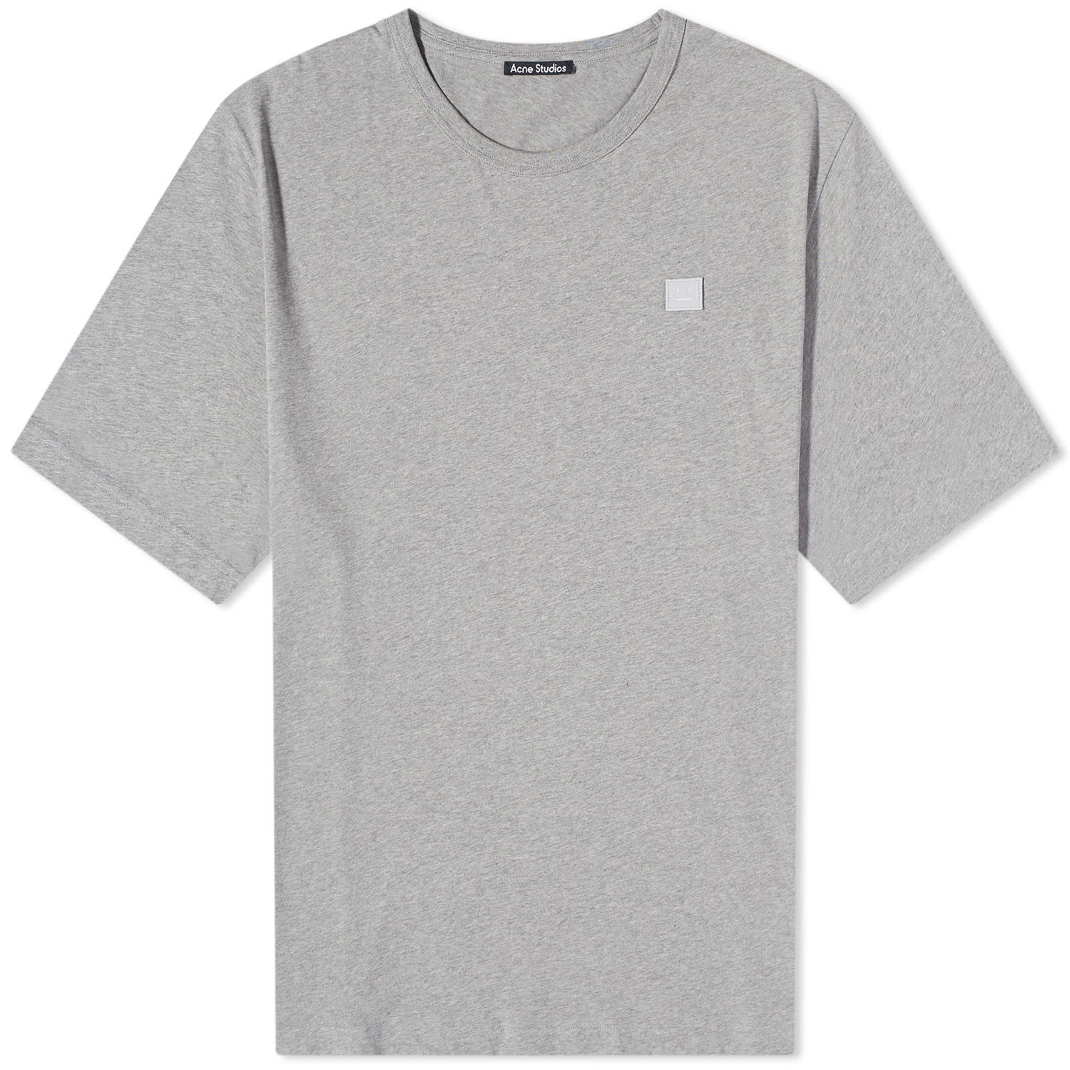 Тениска Acne Studios Exford Face T-Shirt Сиво | CL0206-X92, 0