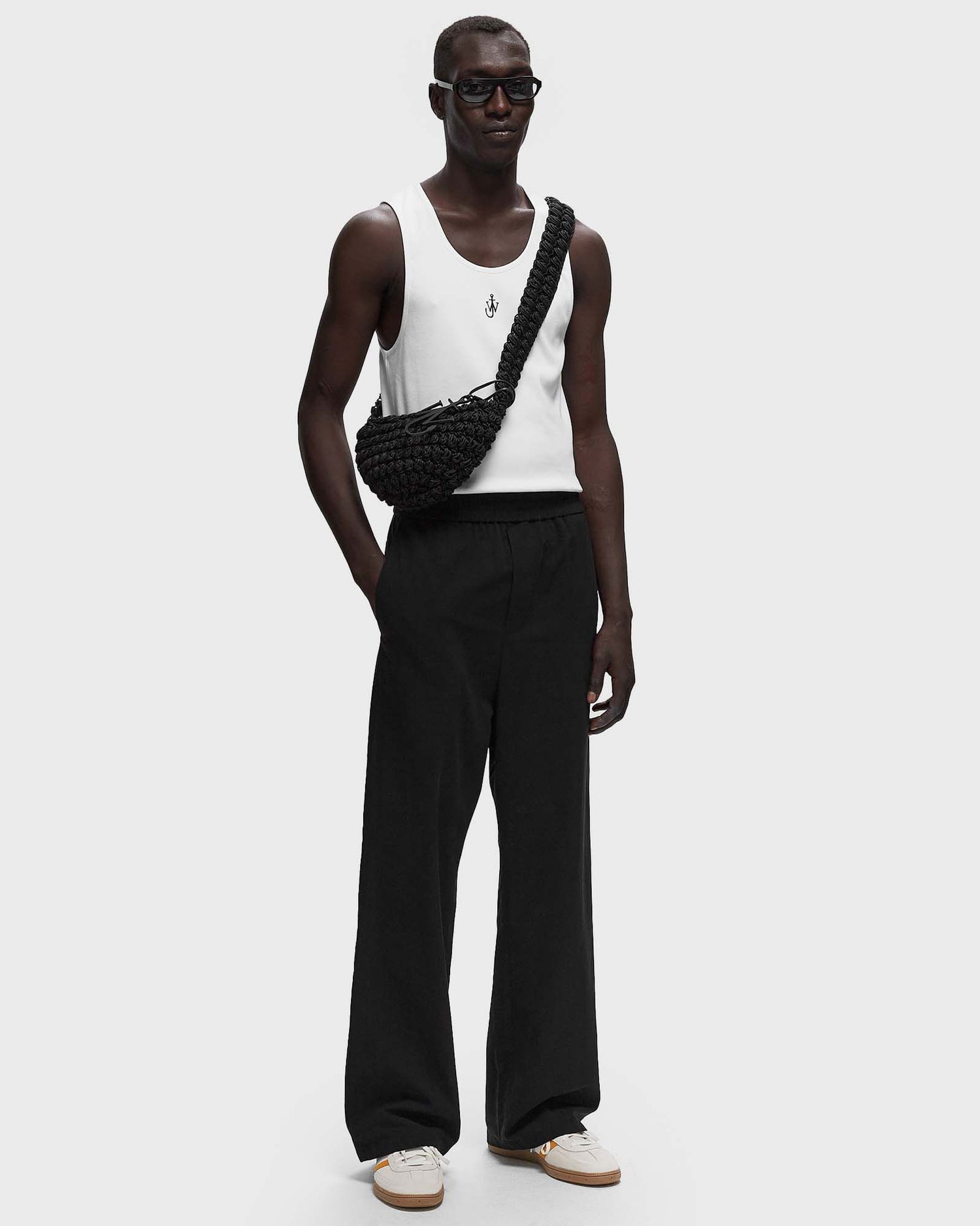 Потник JW Anderson ANCHOR EMBROIDERY VEST Бяло | JO0228-PG1512-001, 1