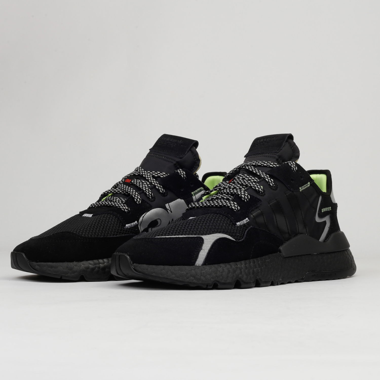 Кецове и обувки adidas Originals Nite Jogger Черно | EE5884, 1