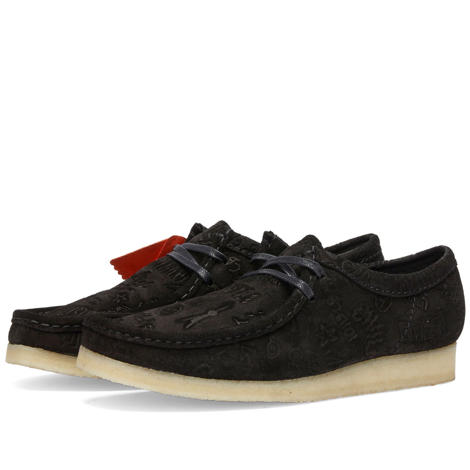 Кецове и обувки Clarks Civilist Wallabee Черно | 26177775, 0