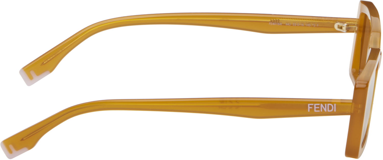 Слънчеви очила FENDI Fendi Way Sunglasses Жълто | FE40164I@5344J 192337204623, 1