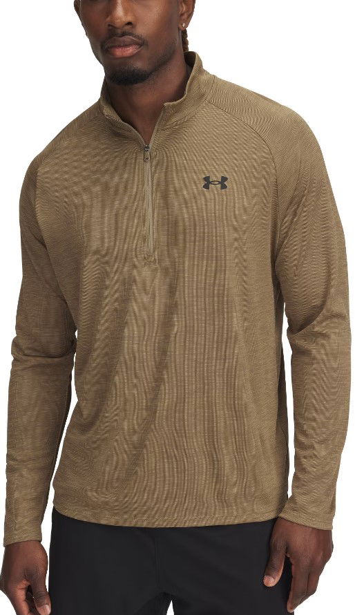 Суитчър Under Armour UA Tech Textured 1/2 Zip Top Зелено | 1382797-251