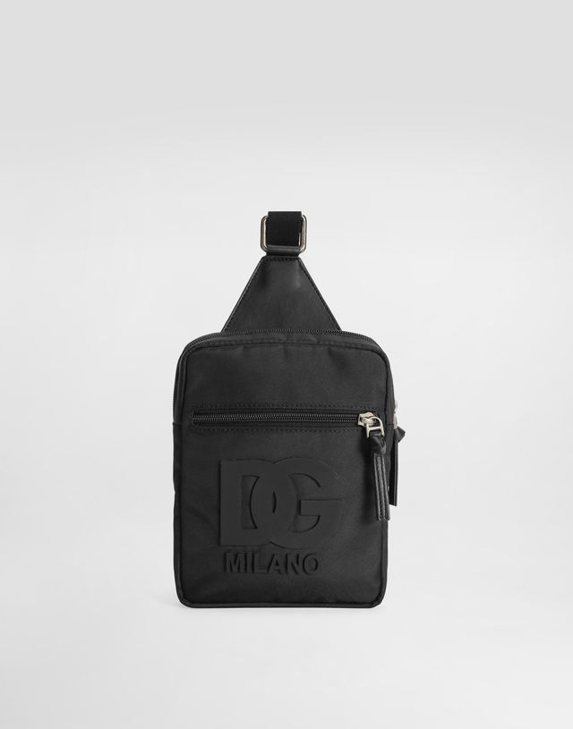 Dolce & Gabbana Nylon Crossbody Bag with DG Logo