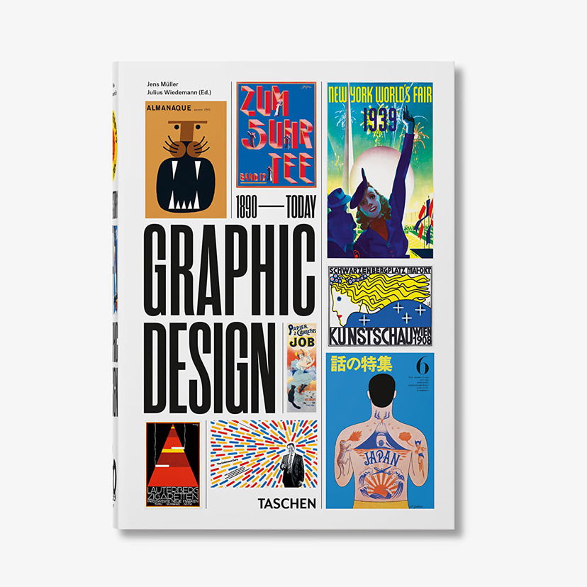 Книга и списание TASCHEN History of Graphic Design Book Многоцветен | TA588065