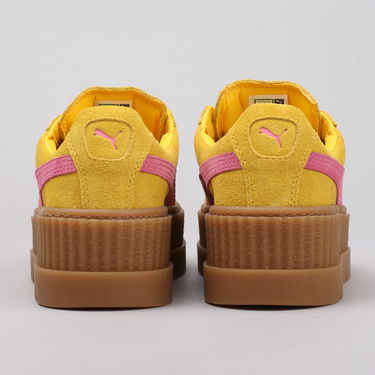 Кецове и обувки Puma Cleated CreeperSuede Wn's lemon - carmine - vanilla ice Оранжево
 | 366268 03, 3