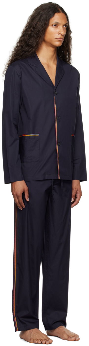Пижама Paul Smith Paul Smith Artist Stripe Pajama Set Тъмно синьо | M1A-2871P-A00944-49, 1
