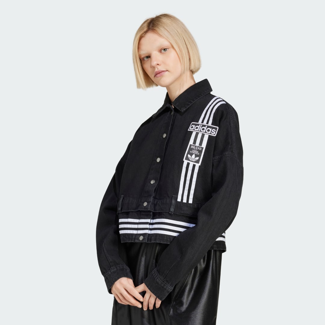 Яке adidas Performance Adibreak Denim Two-In-One Jacket Черно | JJ3095, 0