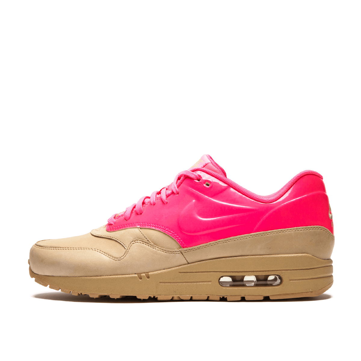 Кецове и обувки Nike Womens Air Max 1 Vachetta Pack Pink Розово | 615868-202, 0