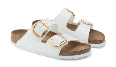 Кецове и обувки Birkenstock Madrid Big Buckle Birko-Flor Бяло | 1019818, 5