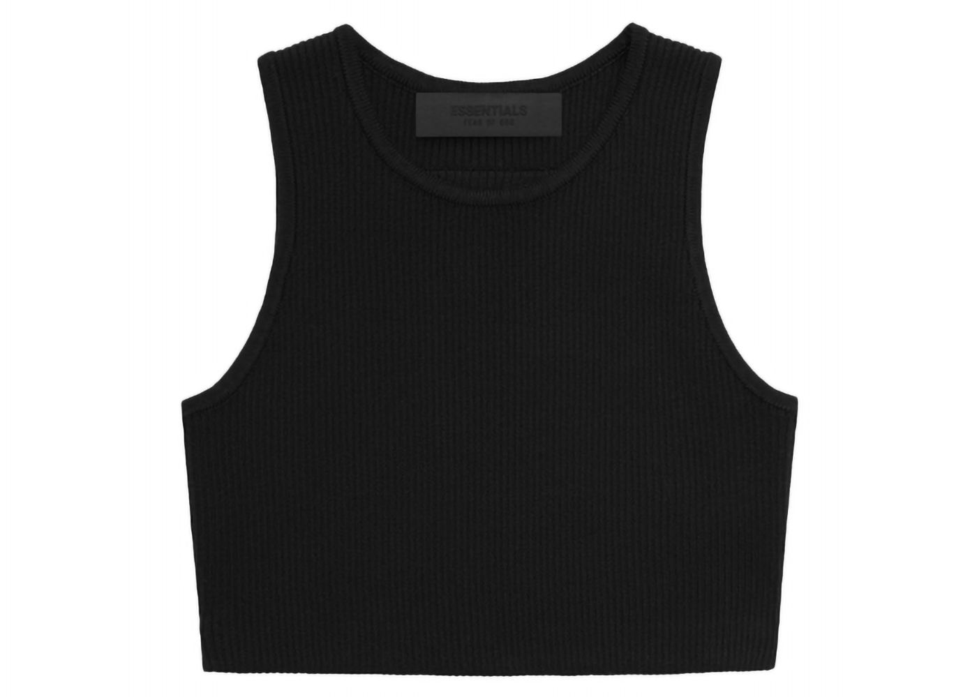 Пуловер Fear of God Core Collection Knit Sport Tank Black Черно | 192SU245340FW, 0