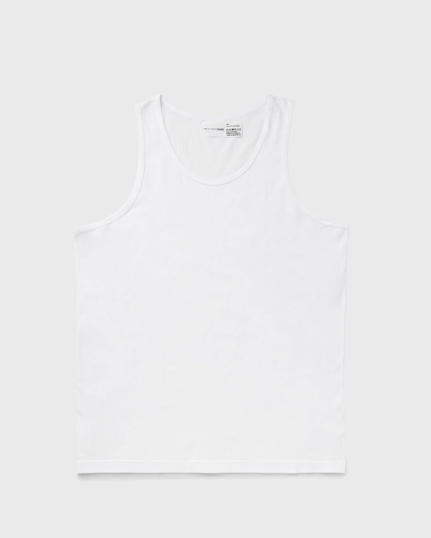 Потник Comme des Garçons Sleeveless T-Shirt Бяло | FZ-T911-PER-4, 0