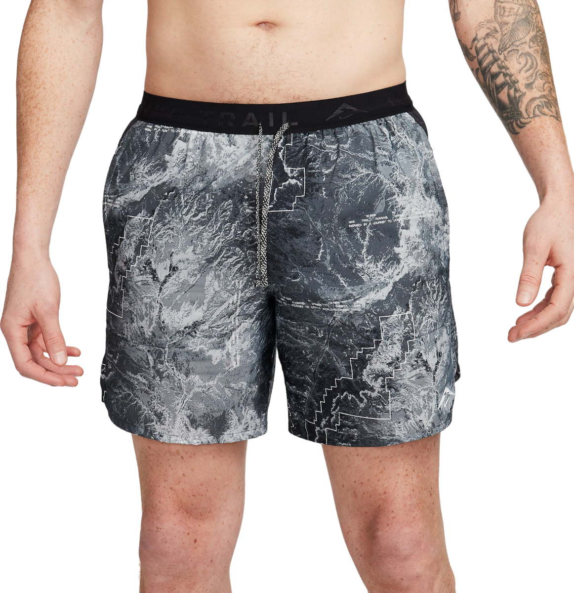 Къси панталони Nike DF STRIDE 7BF SHORTS AOP Сиво | fn3314-060, 0