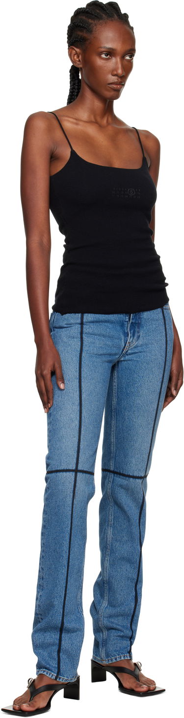 Дънки Maison Margiela MM6 Maison Margiela 5 Pockets Jeans Синьо | S52LA0261 M30018, 3