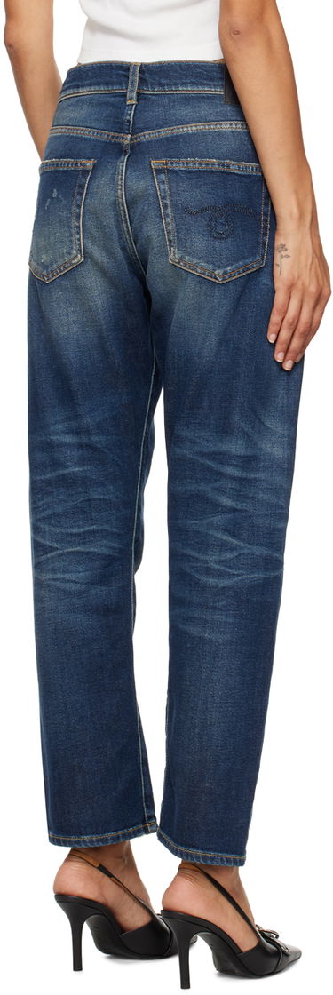 Дънки R13 R13 Crossover Jeans Синьо | R13W2048-D144C, 2