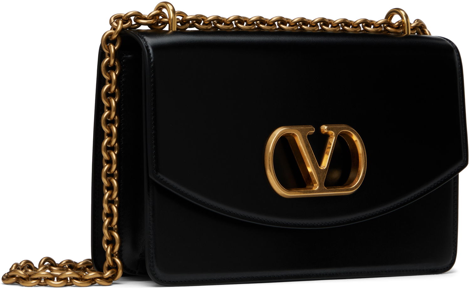Дамска чанта Valentino Valentino Garavani Vain Shoulder Bag Черно | 6W2B0R16GCB, 1