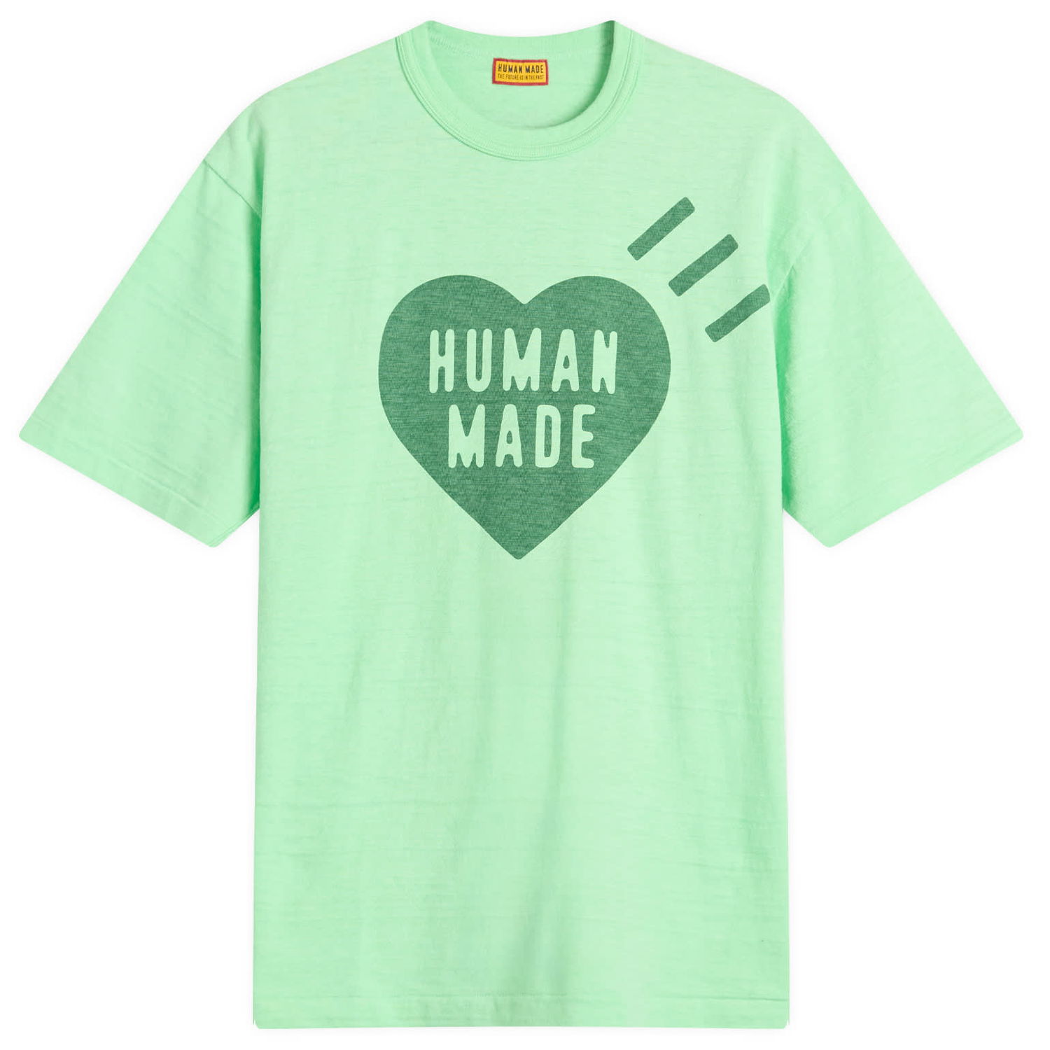 Тениска Human Made Human Made Garment Dyed Heart T-Shirt, Size Large Зелено | HM29CS033-GRN, 0
