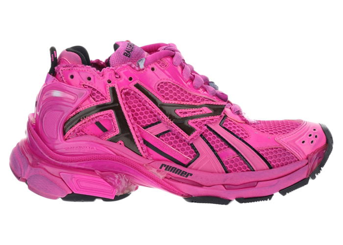 Кецове и обувки Balenciaga Runner Fuchsia Pink W Розово | 677402W3RB25510, 0