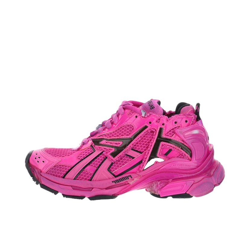 Кецове и обувки Balenciaga Runner Fuchsia Pink W Розово | 677402W3RB25510
